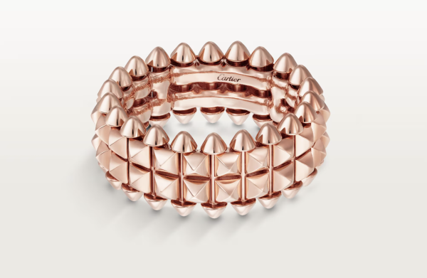 Clash de Cartier ring, double row